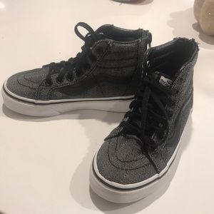 Toddler boy vans high top sneakers